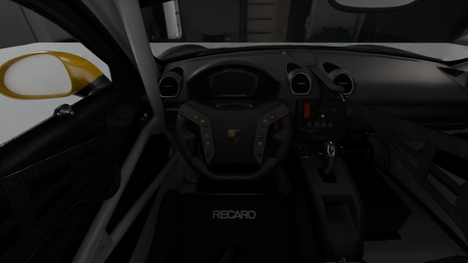 Porsche 718 Cayman GT4 CS MR — Intérieur