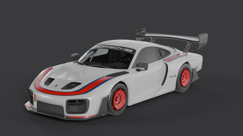 Porsche 935 — Trois-quarts avant
