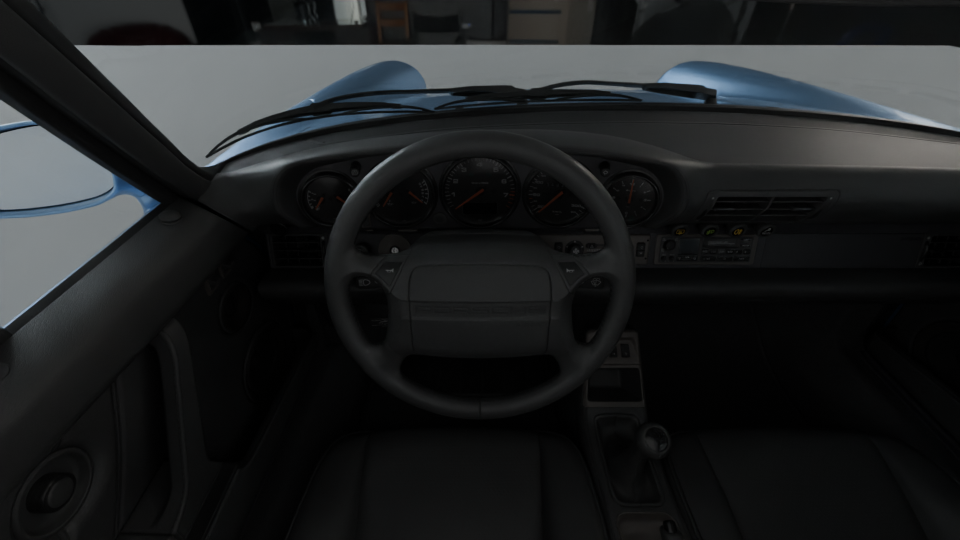 Porsche 964 Turbo 3.6 — Intérieur