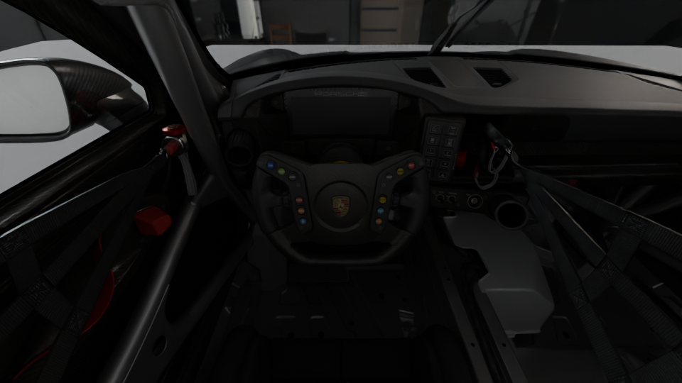 Porsche 992 GT3 CUP — Intérieur
