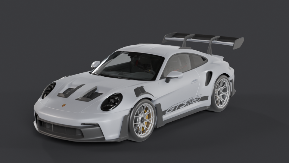 Porsche 992 GT3 RS — Trois-quarts avant