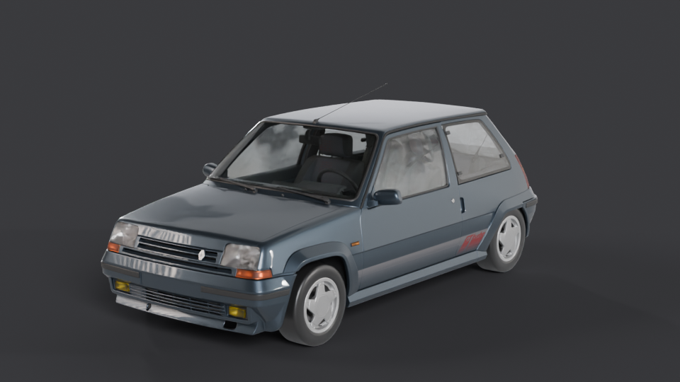 Renault 5 GT Turbo — Trois-quarts avant