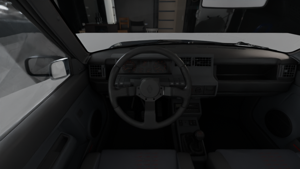 Renault 5 GT Turbo — Intérieur