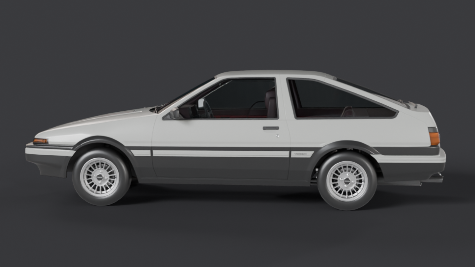 Toyota AE86 Sprinter Trueno — Profil