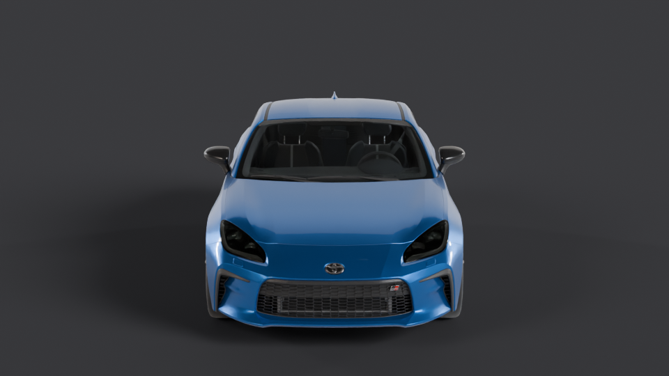 Toyota GR86 en rotation