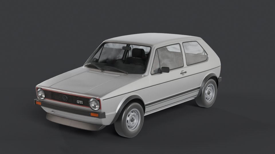 Volkswagen Golf GTI MK1 — Trois-quarts avant