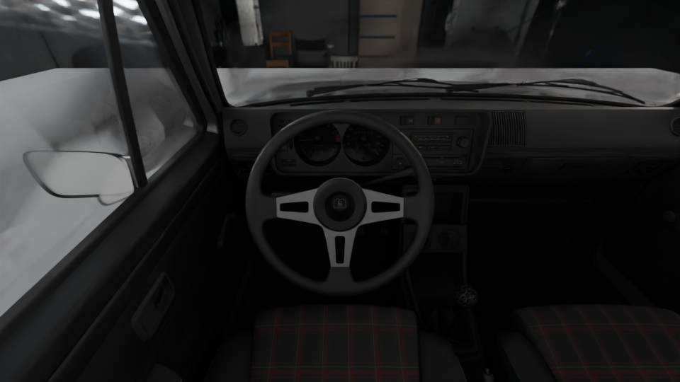 Volkswagen Golf GTI MK1 — Intérieur