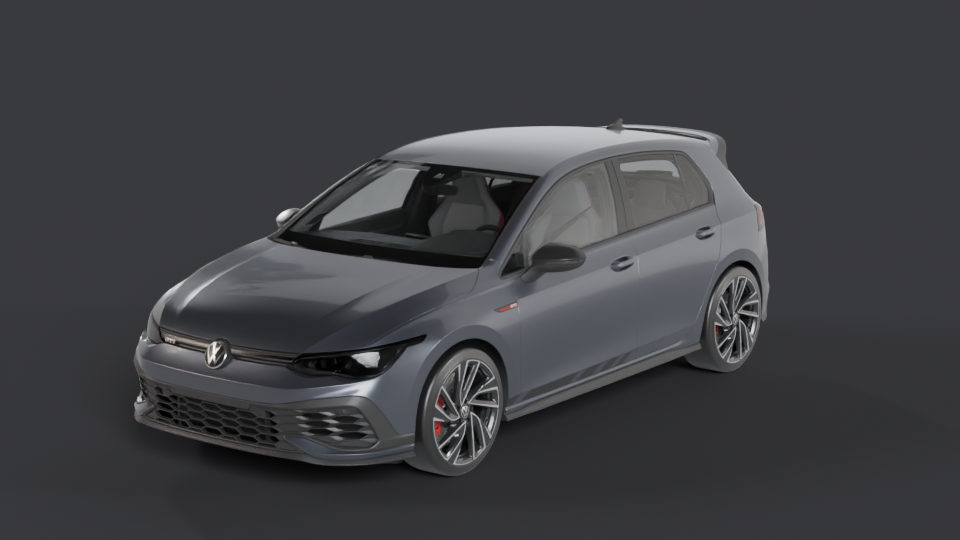 Volkswagen Golf GTI MK8 — Trois-quarts avant