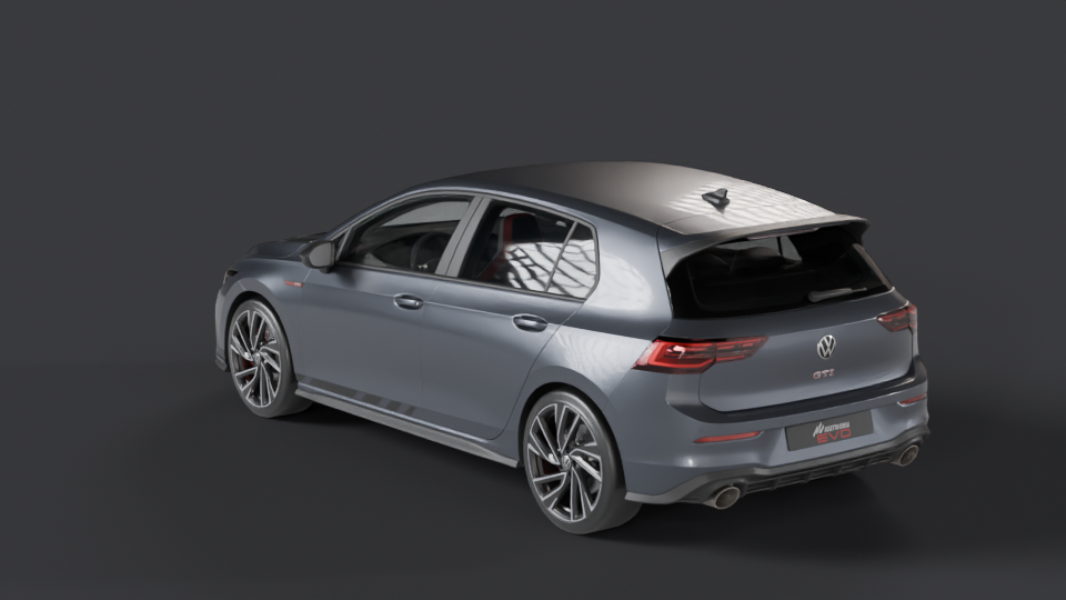 Volkswagen Golf GTI MK8 — Trois-quarts arrière